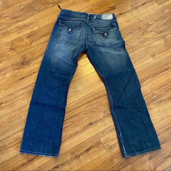 Vintage Buffalo David Bitton Jeans 34 cool pockets - Picture 7 of 8